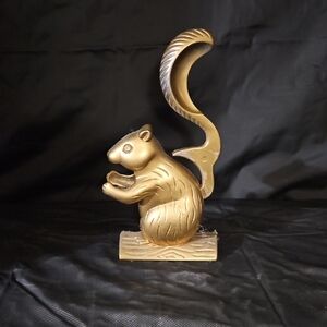 Gold Squirrel-Shaped Bottle Opener